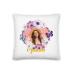 Pernă Personalizată cu Fotografie și Text Amelia – Cadou Unic pentru Iubită