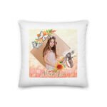 Pernă Personalizată cu Textul și Poza Ta – Cadou Unic și Inedit