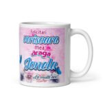 Cană Personalizată – Felicitări Verișoara Mea Dragă, Cadou Special pentru verișoare în Moldova1