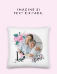 Pernă Personalizată Pentru Cea Mai Dragă Mamă - Dorina