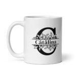 cană personalizată monogramă cu nume – Cătălina