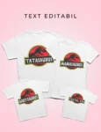 tricouri-personalizate-pentru-familie-moldova-jurassic-park