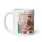 Cană De Crăciun Personalizată Cu Text Și Poză – Scumpă Nepoțică